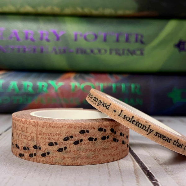 Harry Potter Marauder's Map 2pk Washi Tape