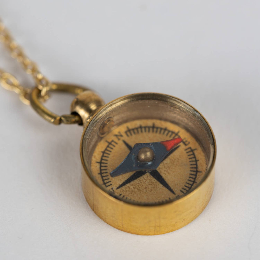 Find Your Way Compass Necklace