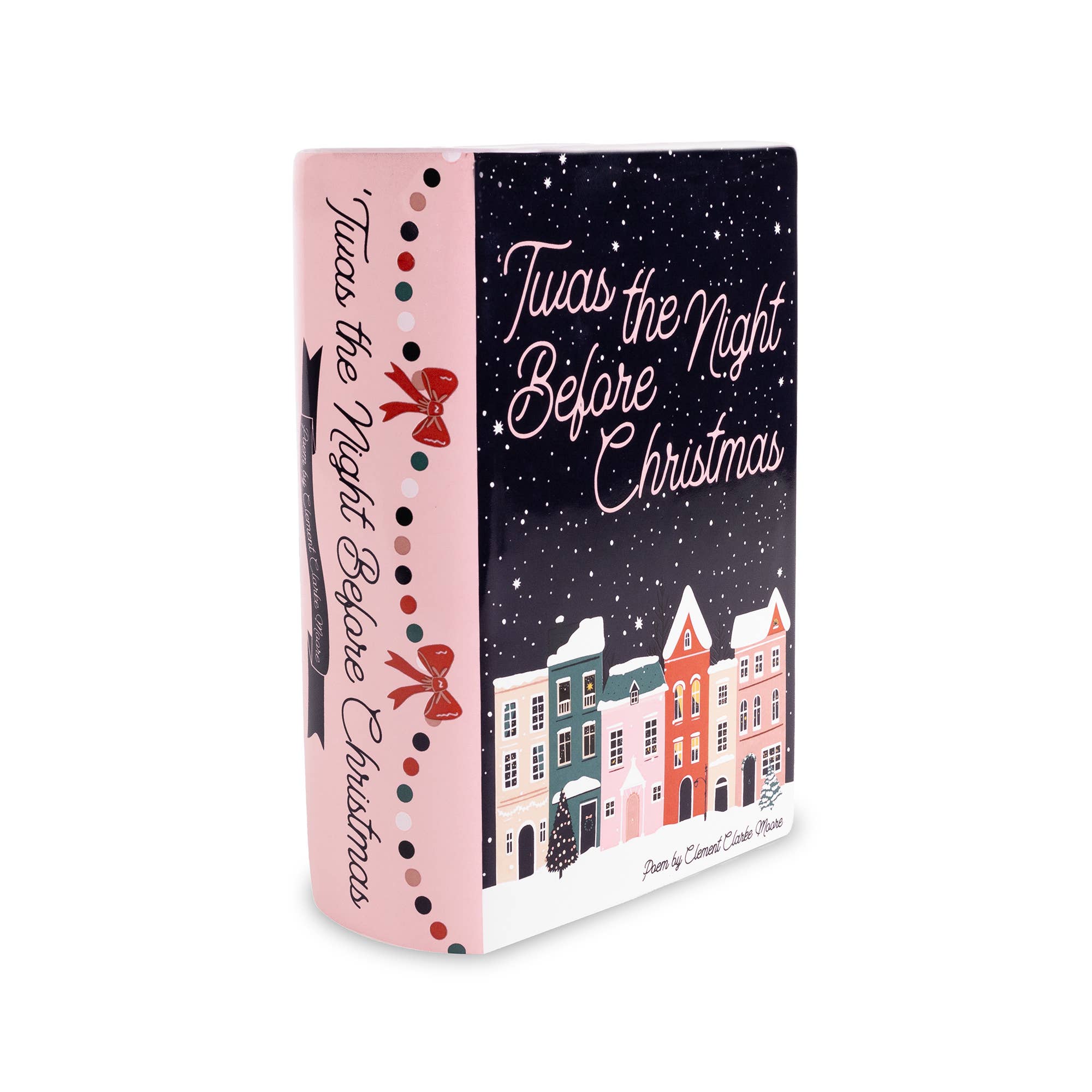 Twas the Night Before Christmas Book Vase