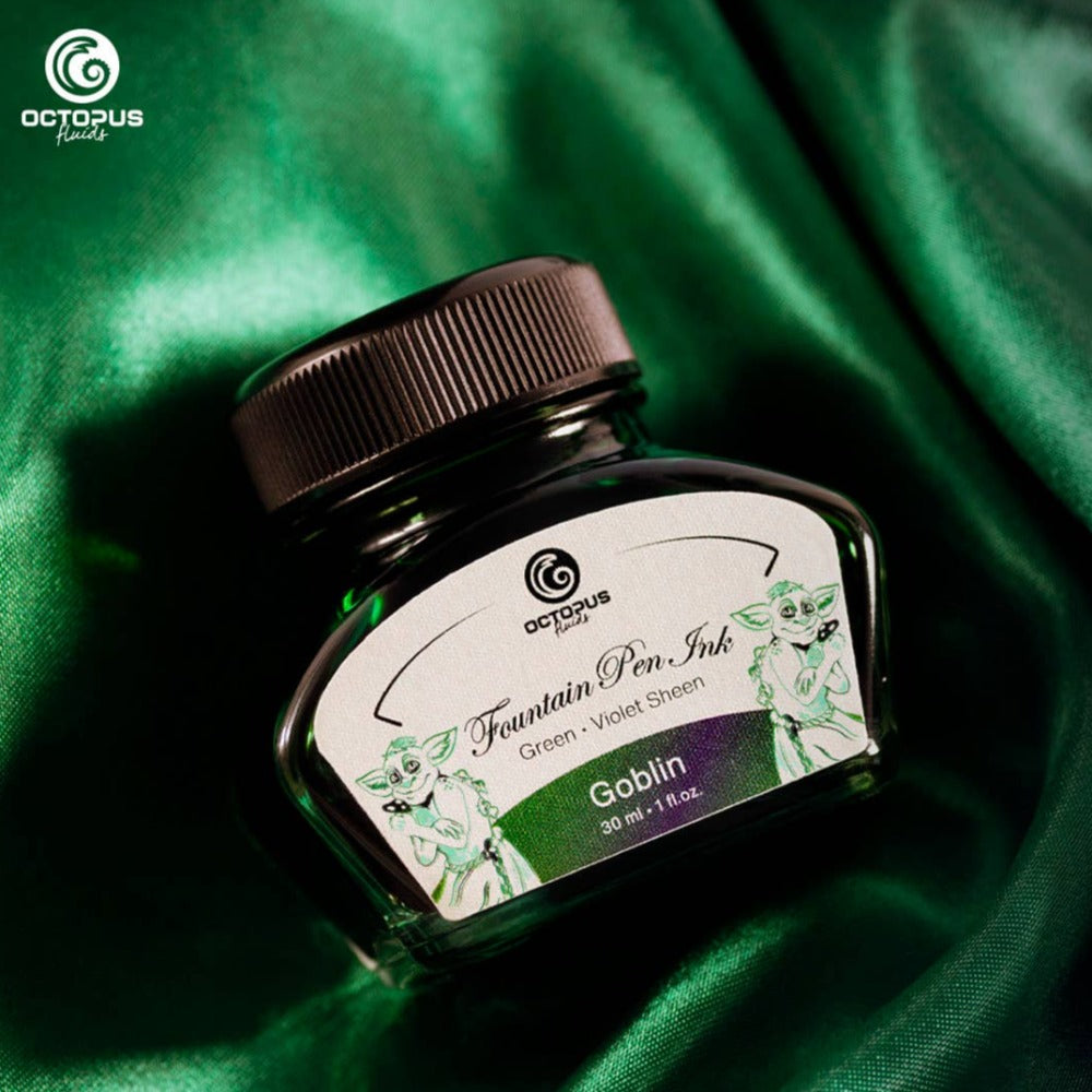 Goblin Green Sheening Fountain Pen Ink