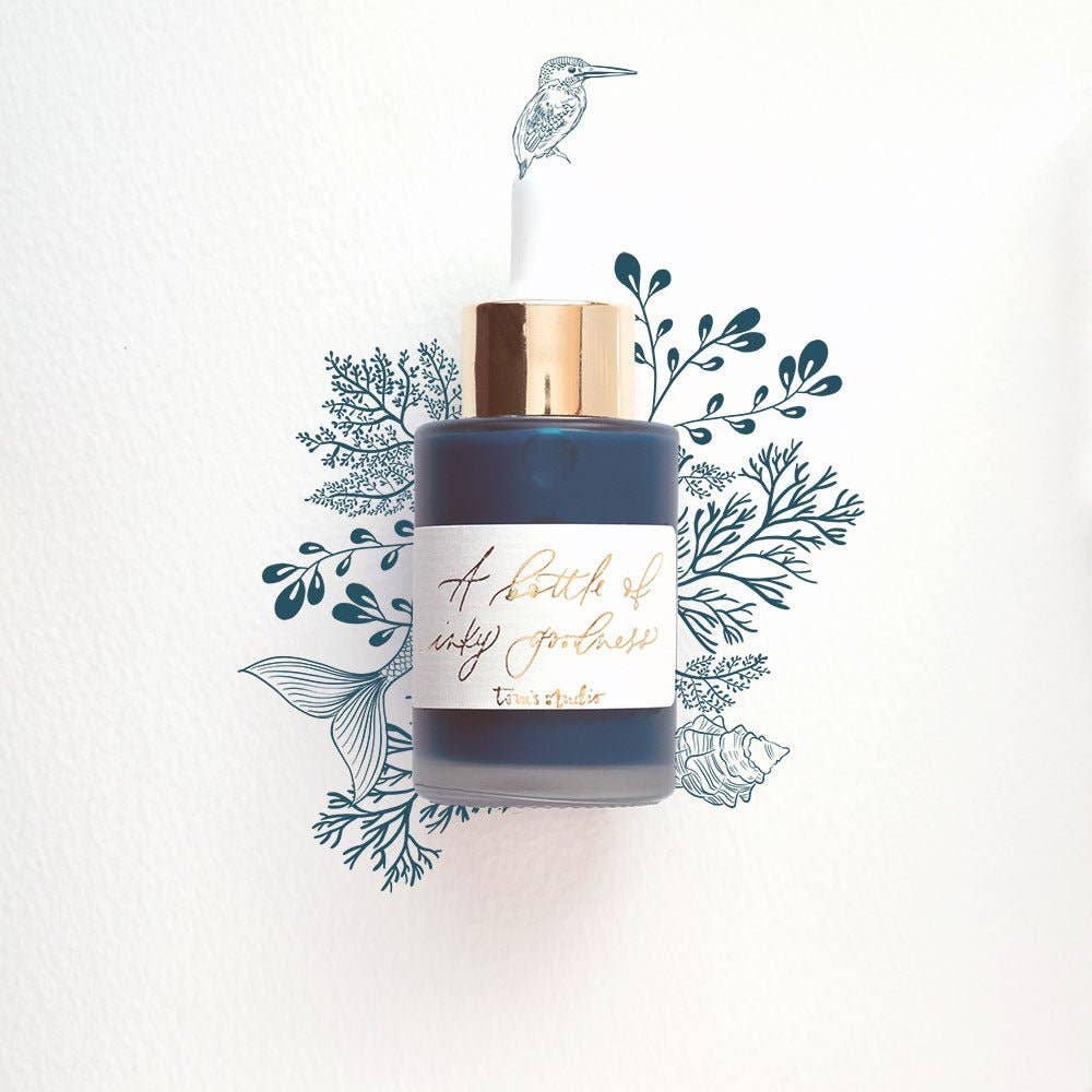 Teal Calligraphy Ink {coming soon!}