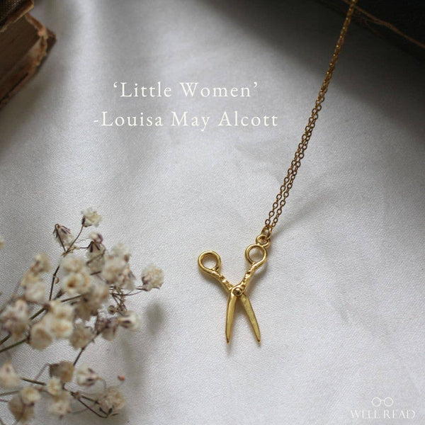 Little Women Scissors Pendant Necklace