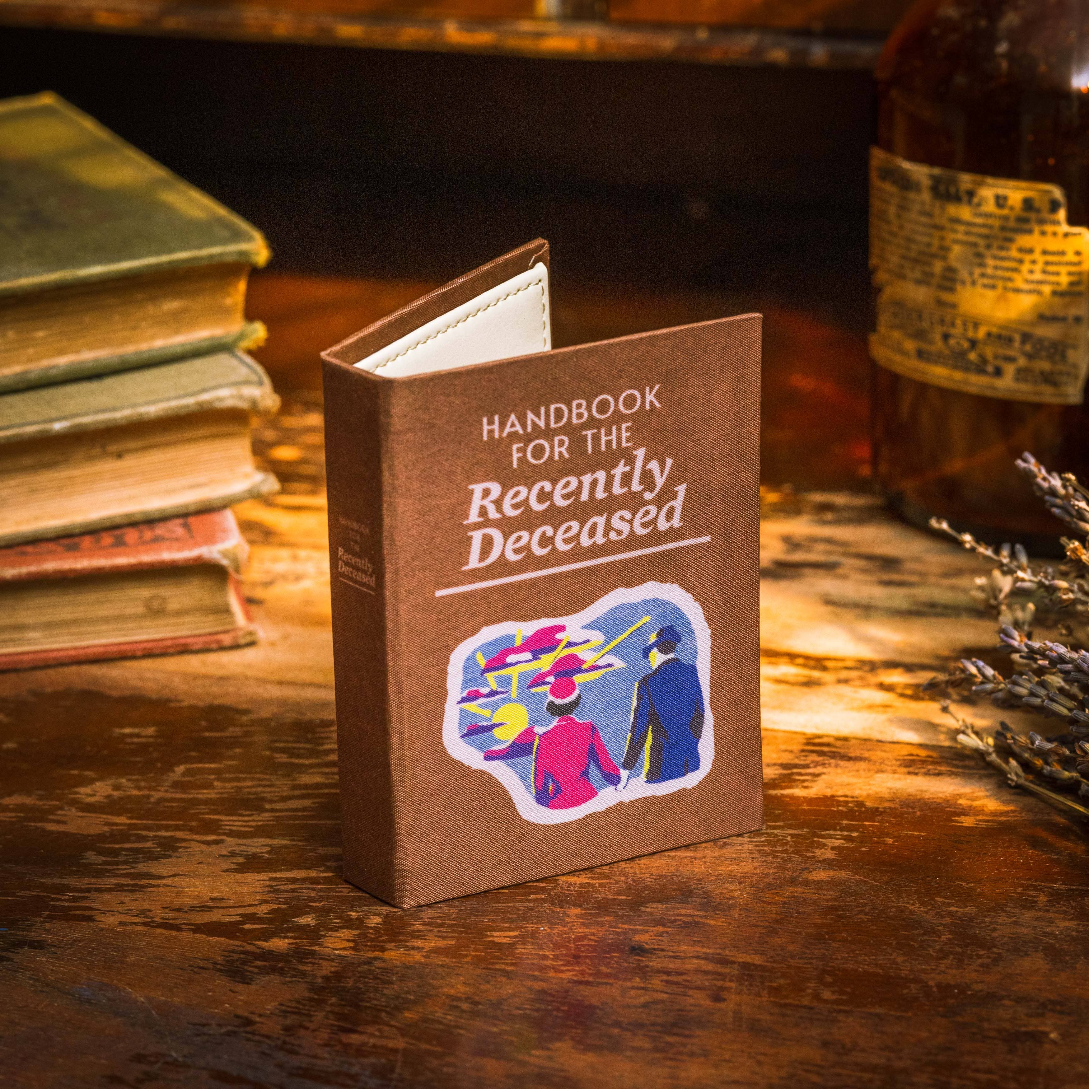 Handbook For the Recently Deceased Book Wallet | Beetlejuice