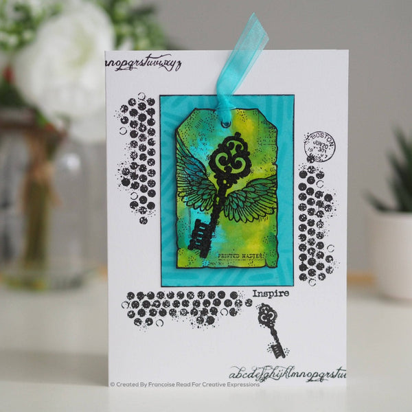 Small Paper Tag Clear Stamp