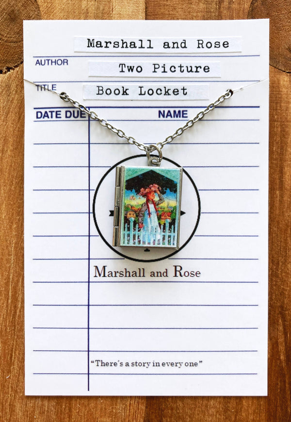 Anne of Green Gables Book Locket Necklace