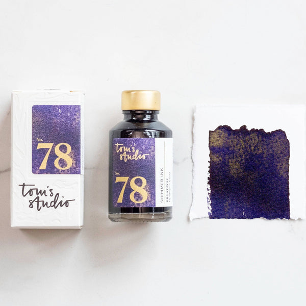 Broadway Shimmer Fountain Pen Ink | No. 78