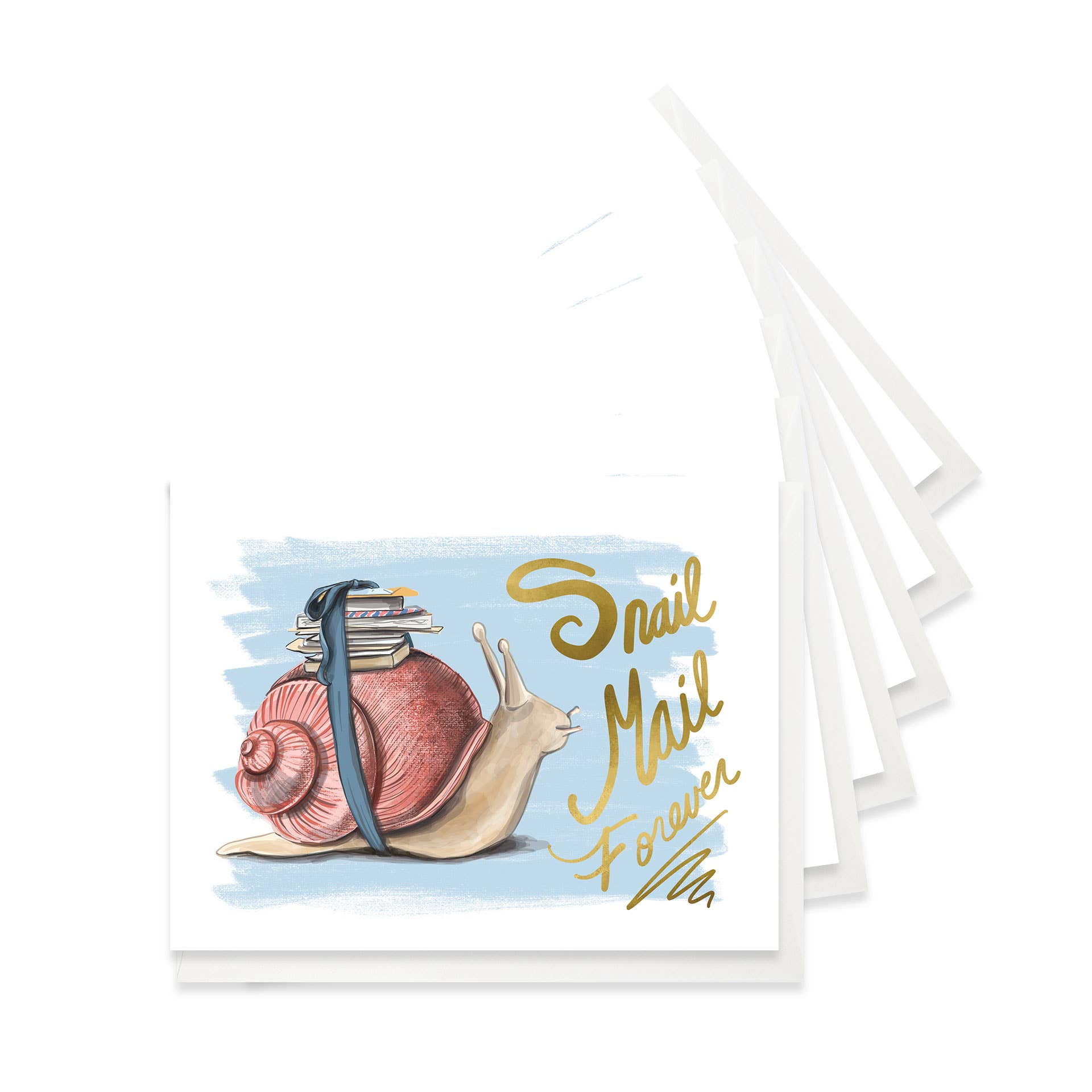 Snail Mail Forever Boxed Set Of 6 Cards