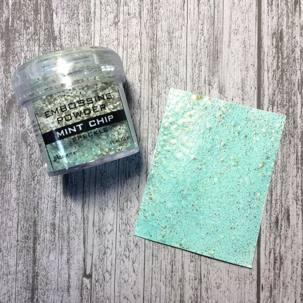 Mint Chip Embossing Powder