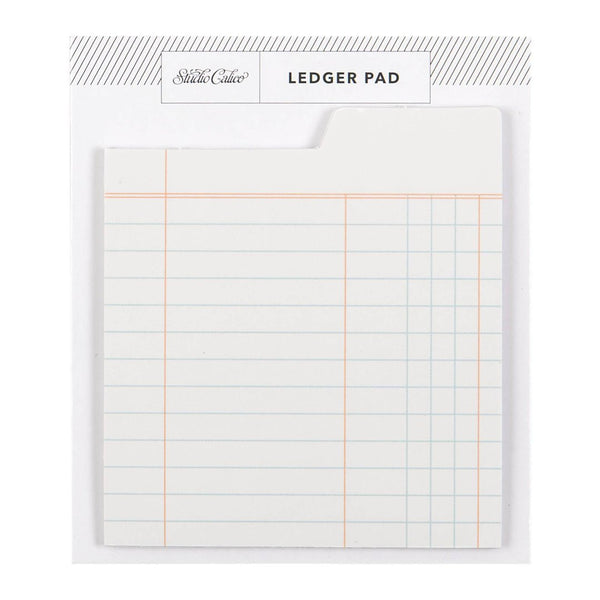 Ledger Tabbed Note Pad