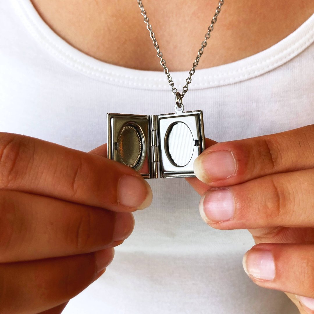 A Wrinkle In Time Book Locket Necklace