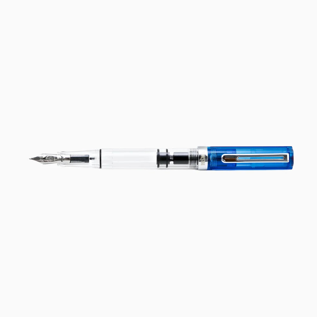 Eco Transparent Blue Fountain Pen