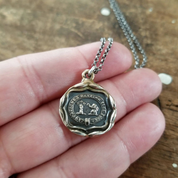 Elephant Wax Seal Pendant