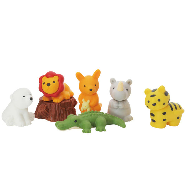 Safari Animals Eraser Pack