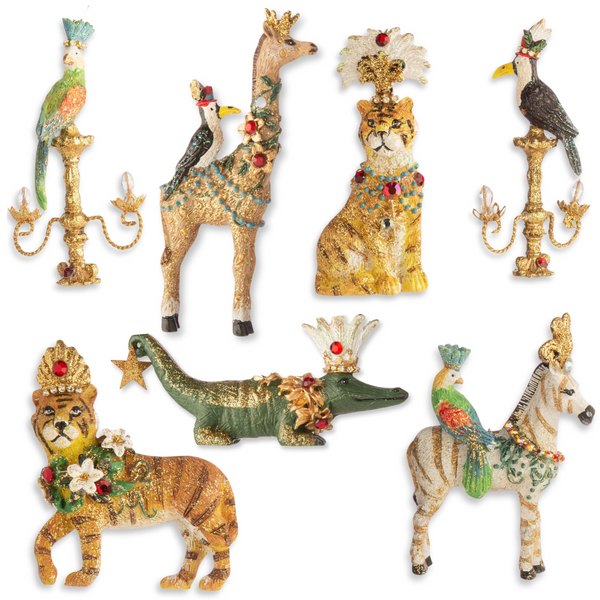 Whimsical Menagerie Ornaments