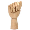 Articulated 7" Wooden Manikin Hand