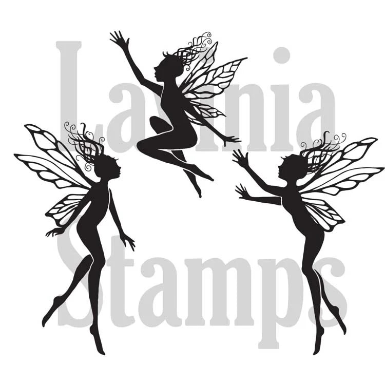 {coming soon!} Three Dancing Fairies Clear Stamp Set