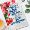 Hell Dimension Wifey Dish Towel