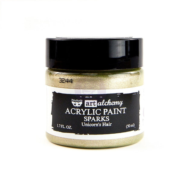 Sparks Acrylic Paint | Unicorn's Hair {Art Alchemy}