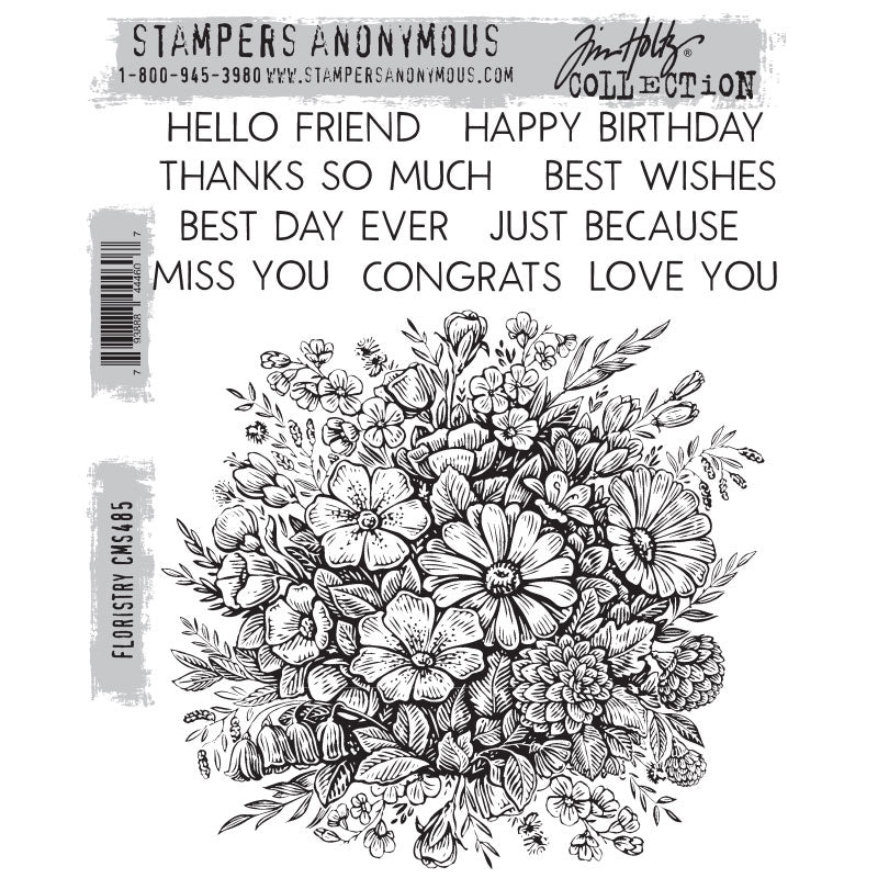 Tim Holtz 2024 Everyday Release No. 2 | Floral Bundle