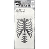 Bones Slimline (4x8.5) Layering Stencil {Halloween} | Tim Holtz