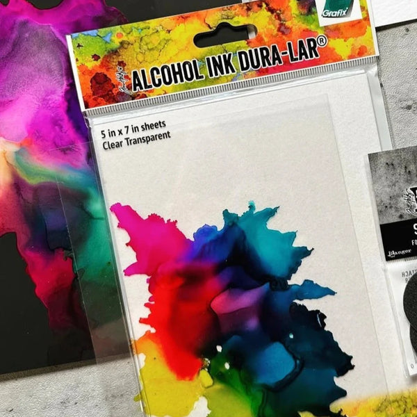 Clear Alcohol Ink Dura-Lar | Tim Holtz