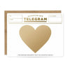 Gold Telegram Scratch-off Card {Pack of 6}