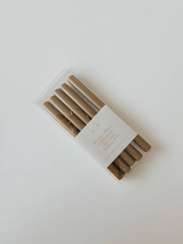 WHITE Glue Gun Sealing Wax (Box of 5 Sticks) – Silk & Willow