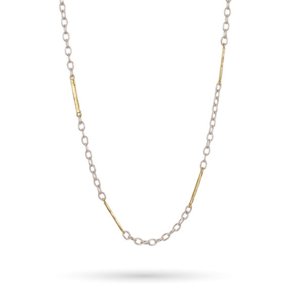 Tripper Chain | Sterling Silver & Brass {24