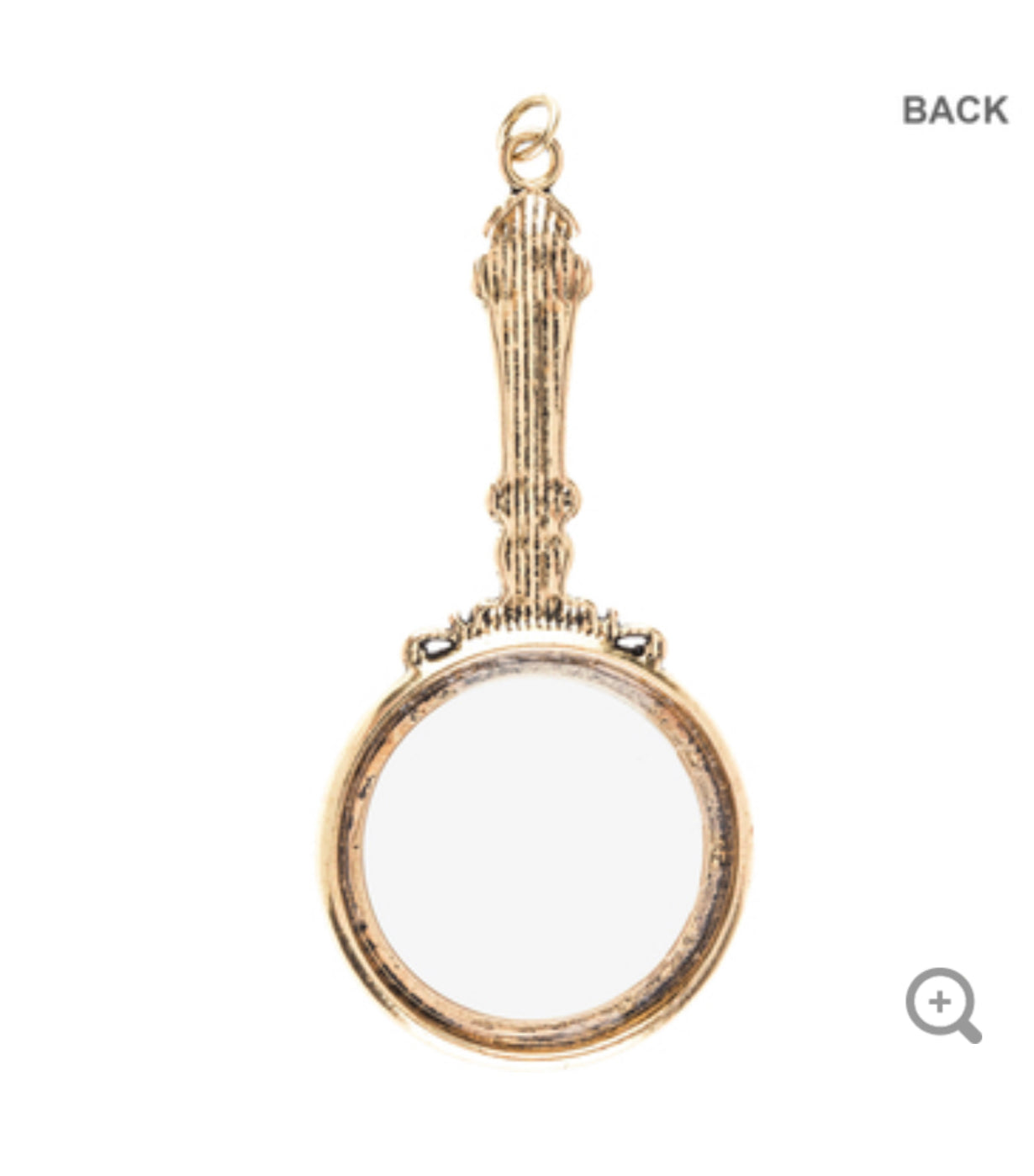 Pendentif loupe